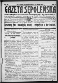Gazeta Sępoleńska 1929, R. 3, nr 40