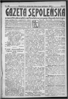 Gazeta Sępoleńska 1929, R. 3, nr 42