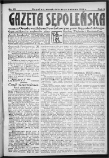 Gazeta Sępoleńska 1929, R. 3, nr 47