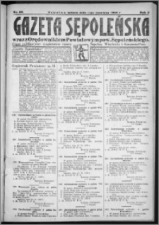 Gazeta Sępoleńska 1929, R. 3, nr 62