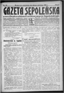 Gazeta Sępoleńska 1929, R. 3, nr 70