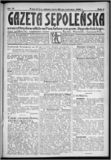 Gazeta Sępoleńska 1929, R. 3, nr 71