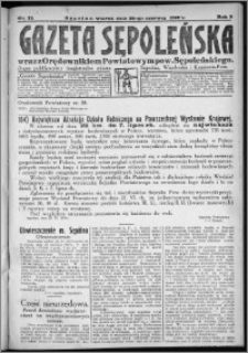 Gazeta Sępoleńska 1929, R. 3, nr 72