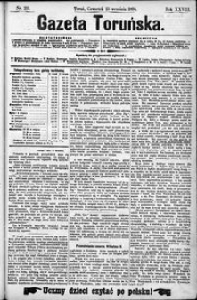 Gazeta Toruńska 1894, R. 28 nr 211