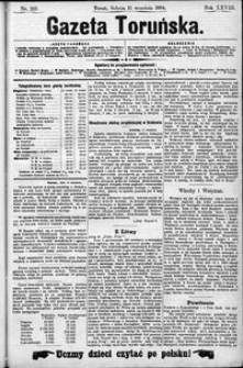 Gazeta Toruńska 1894, R. 28 nr 213