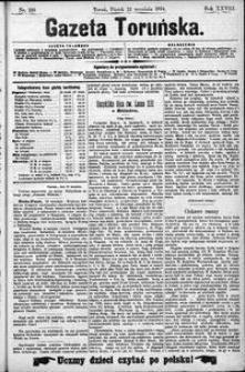 Gazeta Toruńska 1894, R. 28 nr 218