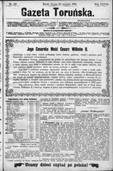 Gazeta Toruńska 1894, R. 28 nr 219