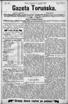 Gazeta Toruńska 1894, R. 28 nr 223