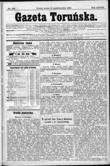 Gazeta Toruńska 1894, R. 28 nr 234