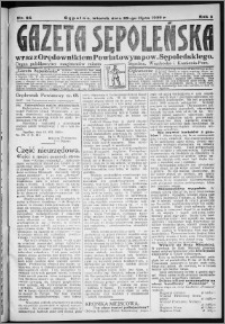 Gazeta Sępoleńska 1929, R. 3, nr 84