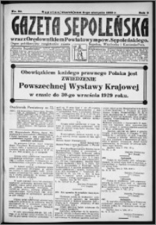 Gazeta Sępoleńska 1929, R. 3, nr 90