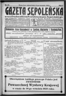 Gazeta Sępoleńska 1929, R. 3, nr 95