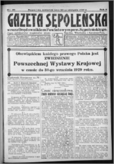 Gazeta Sępoleńska 1929, R. 3, nr 97