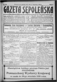 Gazeta Sępoleńska 1929, R. 3, nr 98