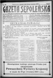 Gazeta Sępoleńska 1929, R. 3, nr 108