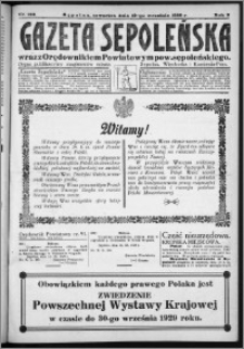 Gazeta Sępoleńska 1929, R. 3, nr 109
