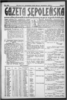 Gazeta Sępoleńska 1929, R. 3, nr 112