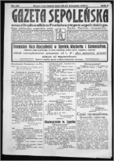 Gazeta Sępoleńska 1929, R. 3, nr 137