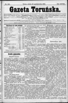 Gazeta Toruńska 1894, R. 28 nr 243