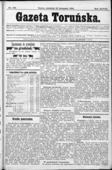 Gazeta Toruńska 1894, R. 28 nr 272