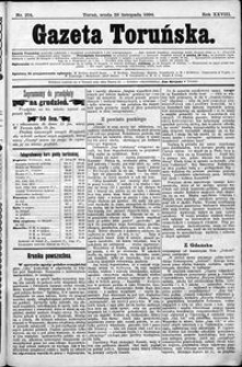 Gazeta Toruńska 1894, R. 28 nr 274