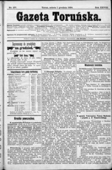 Gazeta Toruńska 1894, R. 28 nr 277