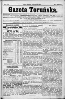 Gazeta Toruńska 1894, R. 28 nr 279