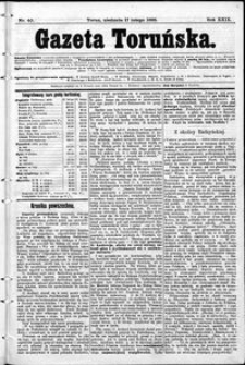 Gazeta Toruńska 1895, R. 29 nr 40