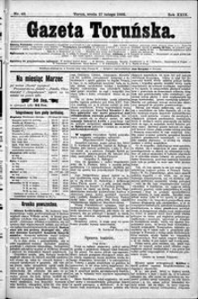 Gazeta Toruńska 1895, R. 29 nr 48