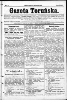 Gazeta Toruńska 1895, R. 29 nr 77