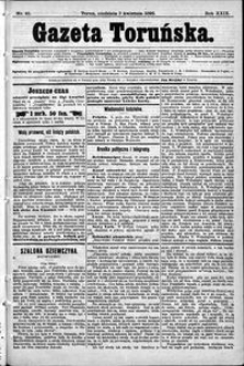 Gazeta Toruńska 1895, R. 29 nr 81