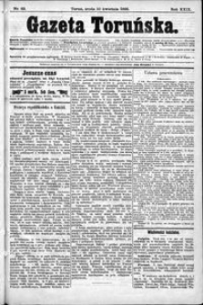 Gazeta Toruńska 1895, R. 29 nr 83