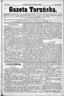 Gazeta Toruńska 1895, R. 29 nr 88