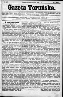 Gazeta Toruńska 1895, R. 29 nr 107