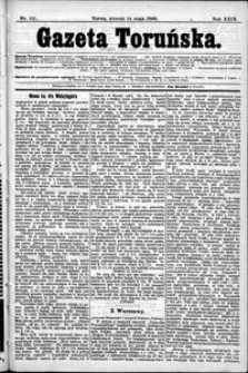 Gazeta Toruńska 1895, R. 29 nr 111