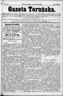 Gazeta Toruńska 1895, R. 29 nr 140