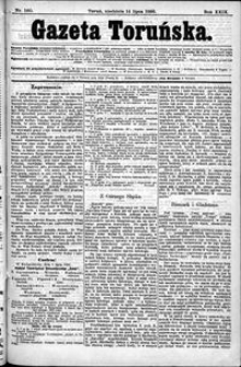 Gazeta Toruńska 1895, R. 29 nr 160