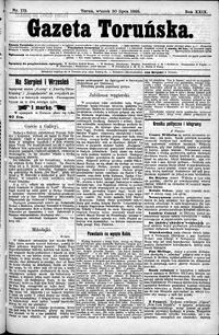 Gazeta Toruńska 1895, R. 29 nr 173