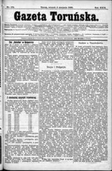Gazeta Toruńska 1895, R. 29 nr 179