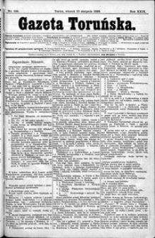 Gazeta Toruńska 1895, R. 29 nr 185