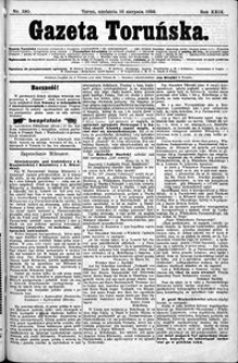 Gazeta Toruńska 1895, R. 29 nr 190