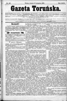 Gazeta Toruńska 1895, R. 29 nr 197