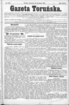 Gazeta Toruńska 1895, R. 29 nr 199