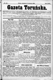 Gazeta Toruńska 1895, R. 29 nr 214 + dod.
