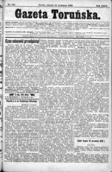 Gazeta Toruńska 1895, R. 29 nr 221