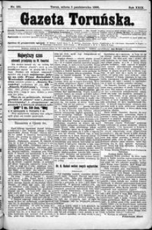 Gazeta Toruńska 1895, R. 29 nr 231