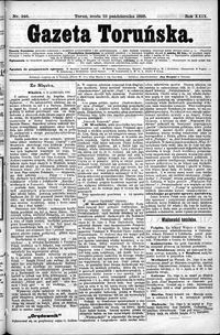Gazeta Toruńska 1895, R. 29 nr 246