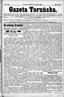 Gazeta Toruńska 1895, R. 29 nr 278 + dod.