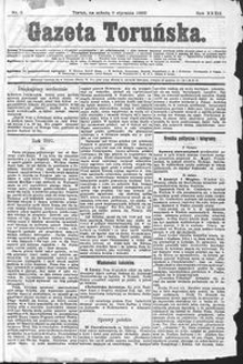 Gazeta Toruńska 1898, R. 32 nr 5