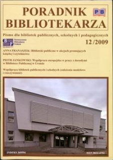 Poradnik Bibliotekarza 2009, nr 12